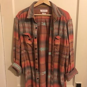 Urban Outfitters Aztec Flannel